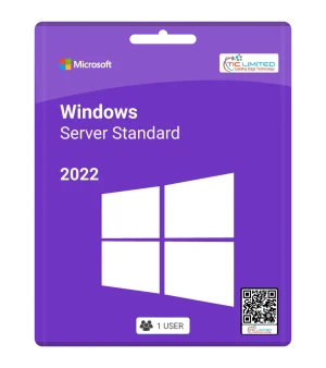 ‎Windows-Server-2022-Standard-Key-For-1-User
